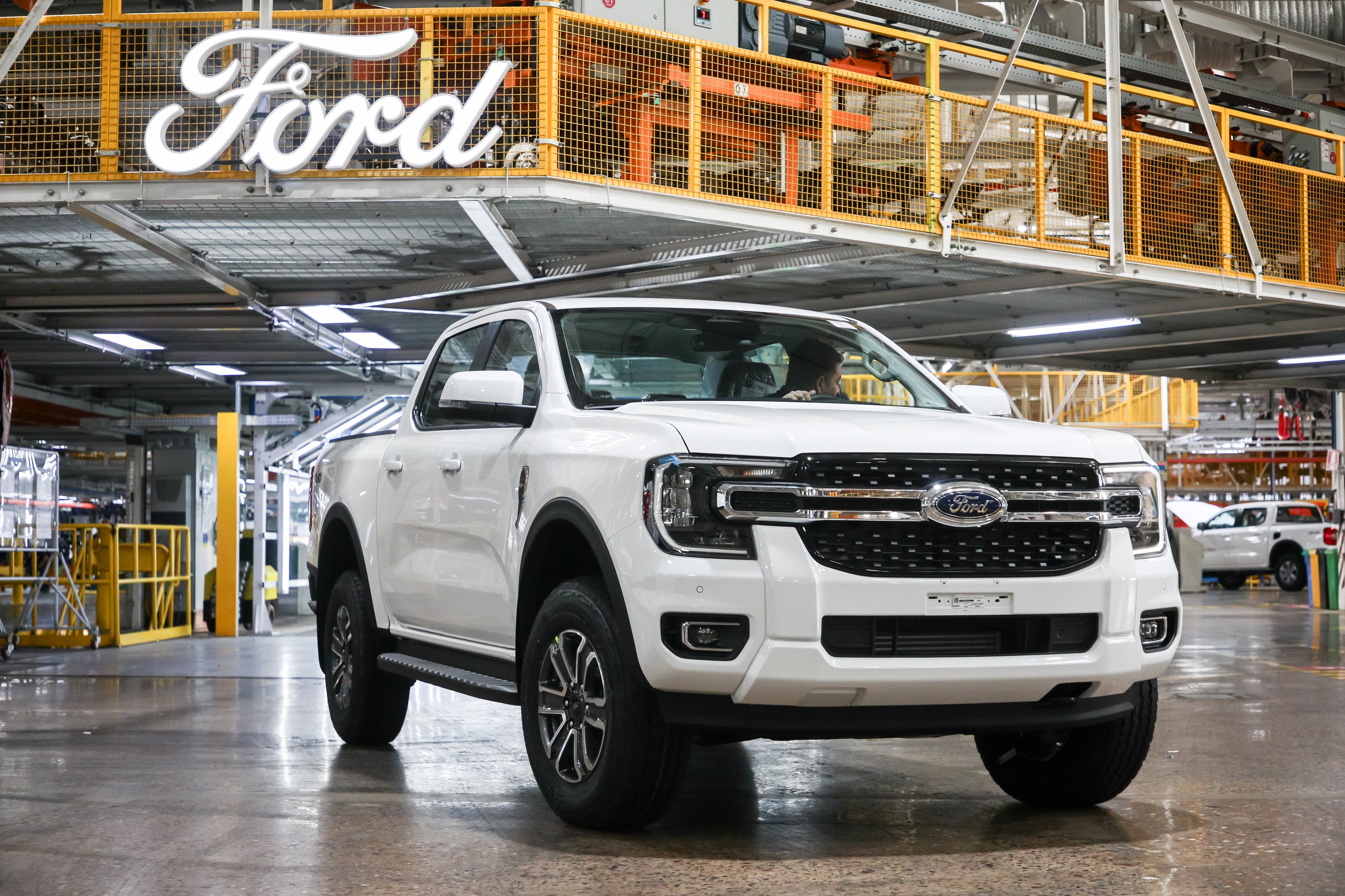 Produção Ford Ranger na fábrica de Pacheco 